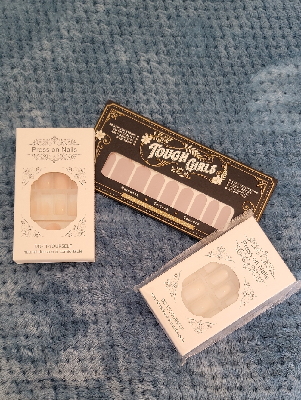 Press On Nails Set - Nude & Sheer